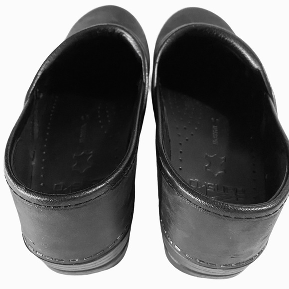 Dansko Clogs Oiled Leather Sz 39 Narrow - Picture 8 of 14